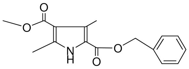 BENZYL 3,5-DIMETHYL-4-(METHOXYCARBONYL)-2-PYRROLECARBOXYLATE