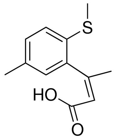 BETA,5-DIMETHYL-2-(METHYLTHIO)CINNAMIC ACID