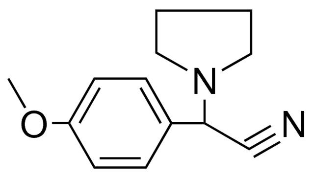 ALPHA-(4-METHOXYPHENYL)-1-PYRROLIDINEACETONITRILE