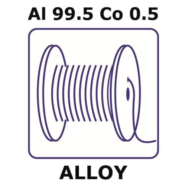 Aluminum-cobalt alloy, Al99.5Co0.5