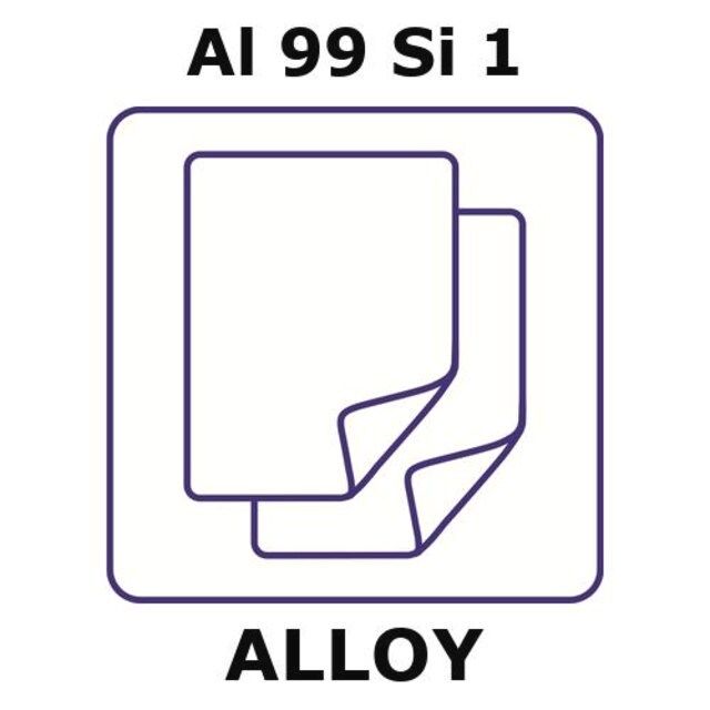 Aluminum-silicon alloy, Al99Si1