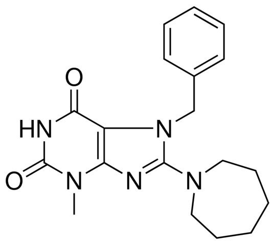 8-AZEPAN-1-YL-7-BENZYL-3-METHYL-3,7-DIHYDRO-PURINE-2,6-DIONE