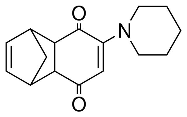 6-PIPERIDIN-1-YL-1,4,4A,8A-TETRAHYDRO-1,4-METHANO-NAPHTHALENE-5,8-DIONE