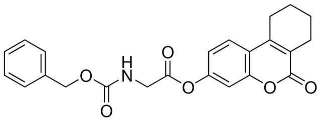 6-OXO-7,8,9,10-TETRAHYDRO-6H-BENZO[C]CHROMEN-3-YL {[(BENZYLOXY)CARBONYL]AMINO}ACETATE