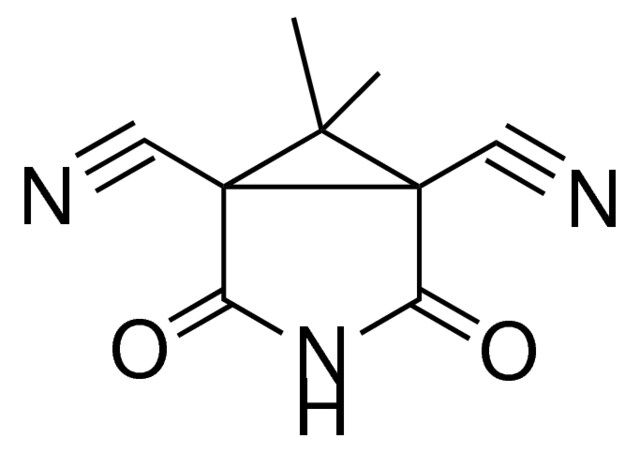 6,6-DIMETHYL-2,4-DIOXO-3-AZA-BICYCLO(3.1.0)HEXANE-1,5-DICARBONITRILE