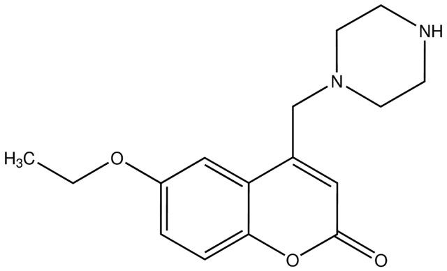 6-Ethoxy-4-(piperazin-1-ylmethyl)-2<i>H</i>-chromen-2-one