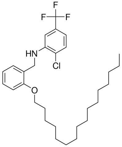 6-CHLORO-N-(2-(HEXADECYLOXY)-BENZYL)-A,A,ATRIFLUORO-M-TOLUIDINE