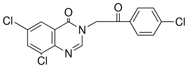 6,8-DICHLORO-3-(2-(4-CHLORO-PHENYL)-2-OXO-ETHYL)-3H-QUINAZOLIN-4-ONE