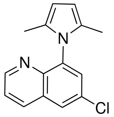 6-CHLORO-8-(2,5-DIMETHYL-1-PYRROLYL)QUINOLINE