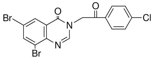 6,8-DIBROMO-3-(2-(4-CHLORO-PHENYL)-2-OXO-ETHYL)-3H-QUINAZOLIN-4-ONE