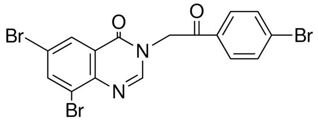 6,8-DIBROMO-3-(2-(4-BROMO-PHENYL)-2-OXO-ETHYL)-3H-QUINAZOLIN-4-ONE