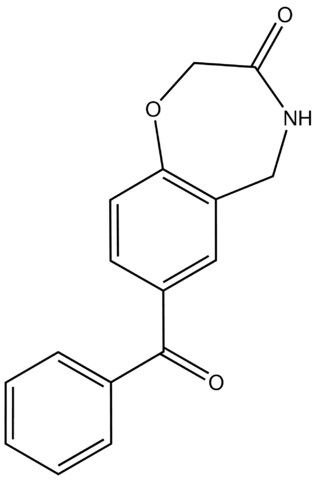 7-Benzoyl-4,5-dihydrobenzo[<i>f</i>][1,4]oxazepin-3(2<i>H</i>)-one