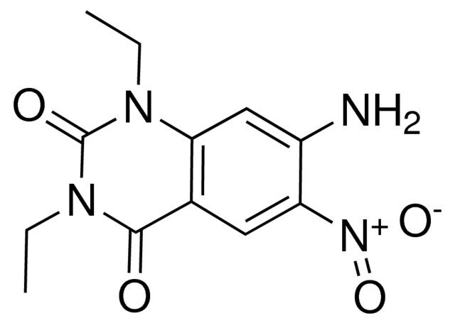 7-AMINO-1,3-DIETHYL-6-NITRO-2,4(1H,3H)-QUINAZOLINEDIONE