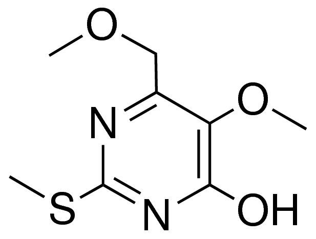 5-METHOXY-6-METHOXYMETHYL-2-METHYLSULFANYL-PYRIMIDIN-4-OL