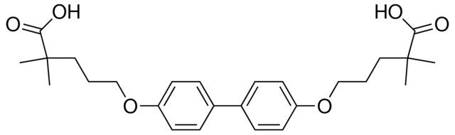 5-({4'-[(4-carboxy-4-methylpentyl)oxy][1,1'-biphenyl]-4-yl}oxy)-2,2-dimethylpentanoic acid