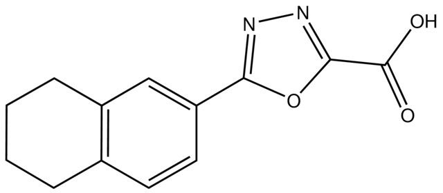 5-(1,2,3,4-Tetrahydronaphthalen-7-yl)-1,3,4-oxadiazole-2-carboxylic acid