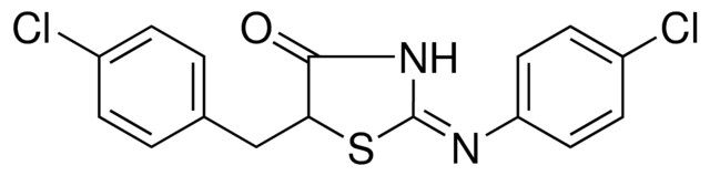 5-(4-CHLOROBENZYL)-2-((4-CHLOROPHENYL)IMINO)-1,3-THIAZOLIDIN-4-ONE