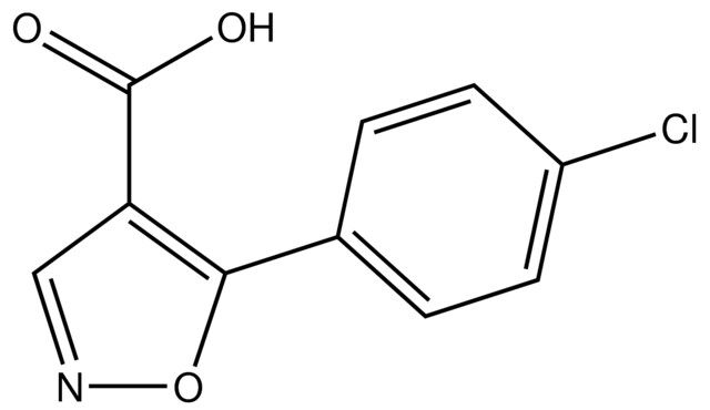 5-(4-Chlorophenyl)isoxazole-4-carboxylic acid