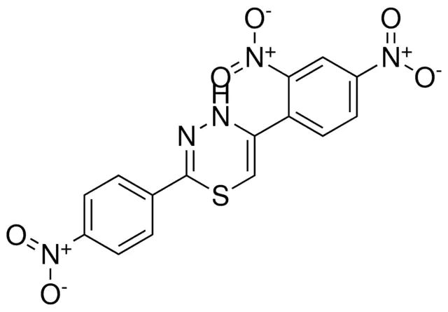 5-(2,4-DINITRO-PHENYL)-2-(4-NITRO-PHENYL)-4H-(1,3,4)THIADIAZINE