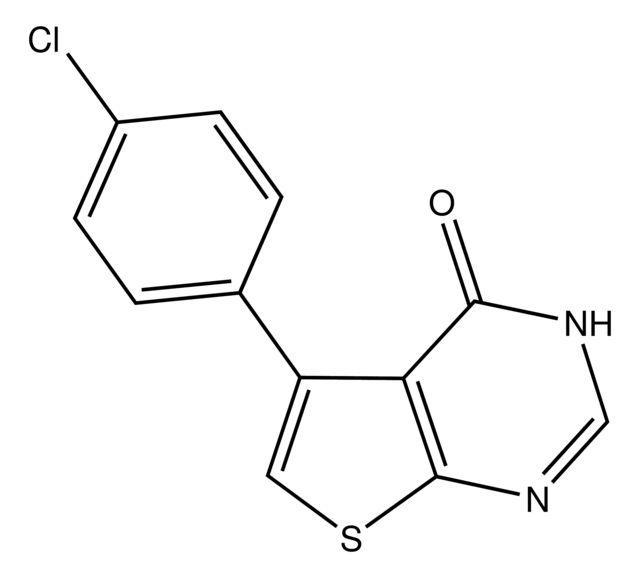 5-(4-Chlorophenyl)thieno[2,3-<i>d</i>]pyrimidin-4(3<i>H</i>)-one