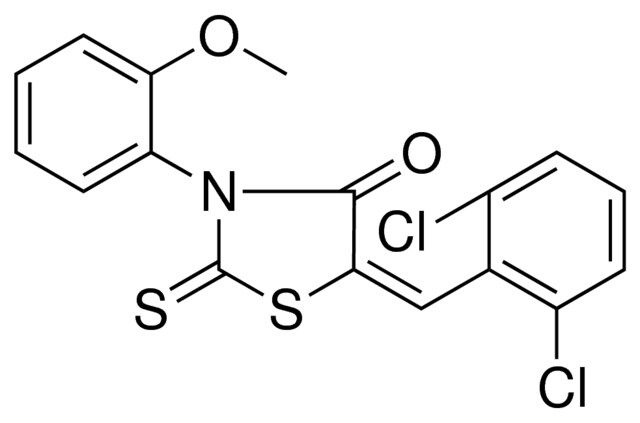 5-(2,6-DICHLORO-BENZYLIDENE)-3-(2-METHOXY-PHENYL)-2-THIOXO-THIAZOLIDIN-4-ONE