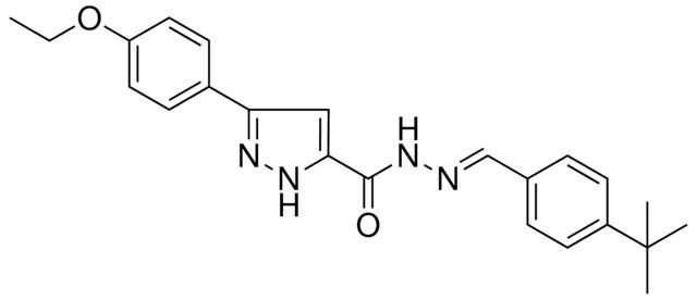 5-(4-ETHOXY-PH)2H-PYRAZOLE-3-CARBOXYLIC ACID (4-TERT-BUTYL-BENZYLIDENE)HYDRAZIDE