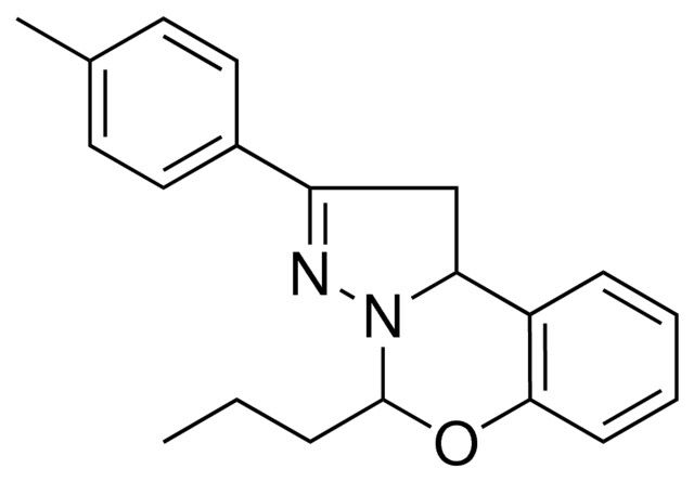 4-PROPYL-2-P-TOLYL-1,9B-DIHYDRO-5-OXA-3,3A-DIAZA-CYCLOPENTA(A)NAPHTHALENE