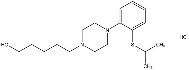 5-{4-[2-(isopropylsulfanyl)phenyl]-1-piperazinyl}-1-pentanol hydrochloride