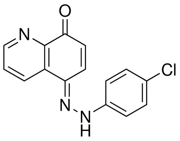 5-((4-CHLORO-PHENYL)-HYDRAZONO)-5H-QUINOLIN-8-ONE