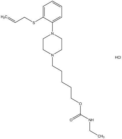 5-{4-[2-(allylsulfanyl)phenyl]-1-piperazinyl}pentyl ethylcarbamate hydrochloride