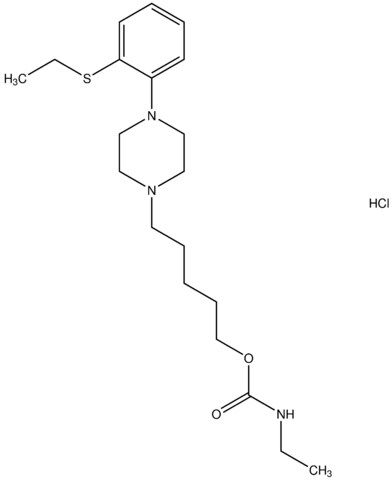 5-{4-[2-(ethylsulfanyl)phenyl]-1-piperazinyl}pentyl ethylcarbamate hydrochloride