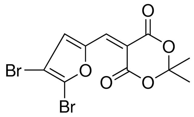 5-((4,5-DIBROMO-2-FURYL)METHYLENE)-2,2-DIMETHYL-1,3-DIOXANE-4,6-DIONE