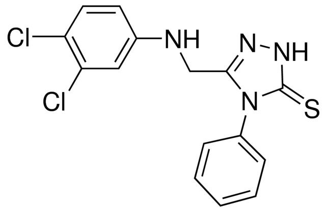 5-((3,4-DICHLOROANILINO)METHYL)-4-PHENYL-2,4-DIHYDRO-3H-1,2,4-TRIAZOLE-3-THIONE