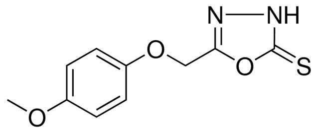 5-((4-METHOXYPHENOXY)METHYL)-1,3,4-OXADIAZOLE-2(3H)-THIONE