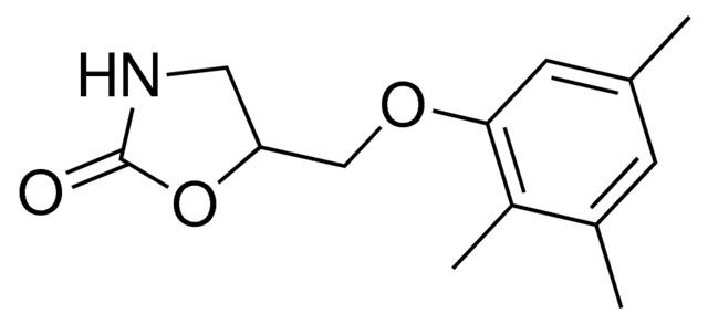 5-[(2,3,5-trimethylphenoxy)methyl]-1,3-oxazolidin-2-one