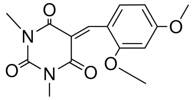 5-(2,4-DIMETHOXY-BENZYLIDENE)-1,3-DIMETHYL-PYRIMIDINE-2,4,6-TRIONE