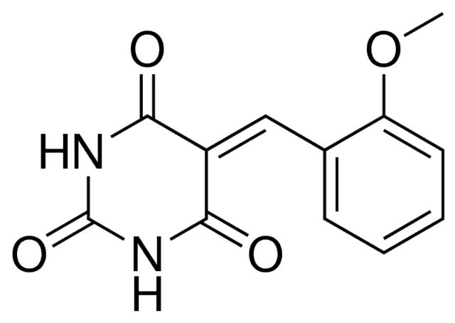 5-(2-METHOXY-BENZYLIDENE)-PYRIMIDINE-2,4,6-TRIONE