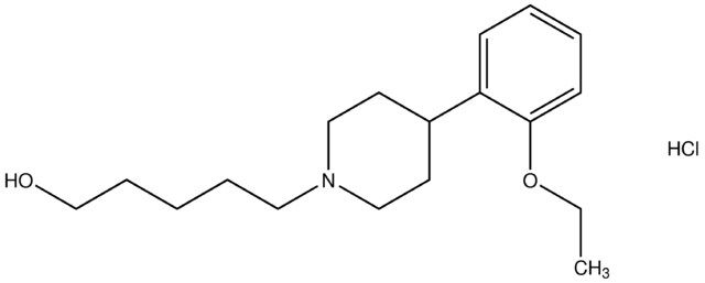 5-[4-(2-ethoxyphenyl)-1-piperidinyl]-1-pentanol hydrochloride