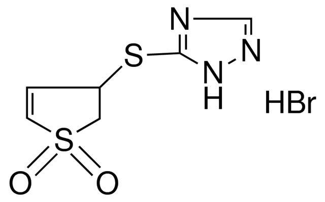 5-(1,1-DIOXO-2,3-2H-1H-THIOPHEN-3-YLSULFANYL)-1H-(1,2,4)TRIAZOLE, HYDROBROMIDE