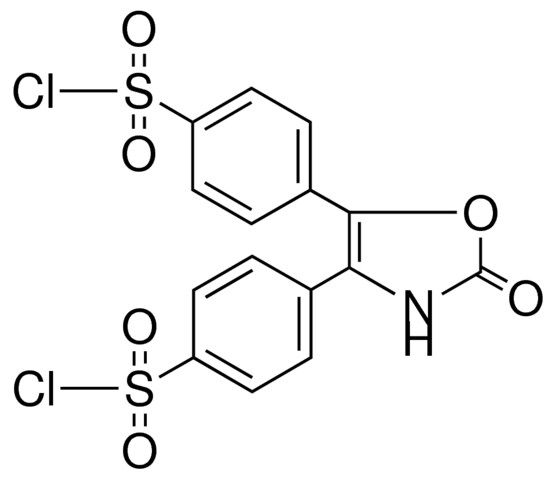 4,4'-(2-OXO-2,3-DIHYDROOXAZOLE-4,5-DIYL)DIBENZENE-1-SULFONYL CHLORIDE