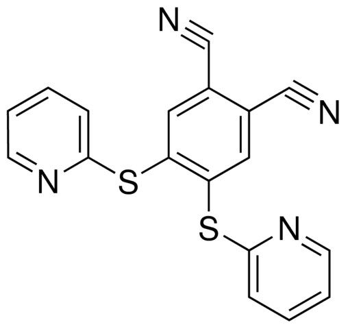 4,5-BIS-(PYRIDIN-2-YLSULFANYL)-PHTHALONITRILE