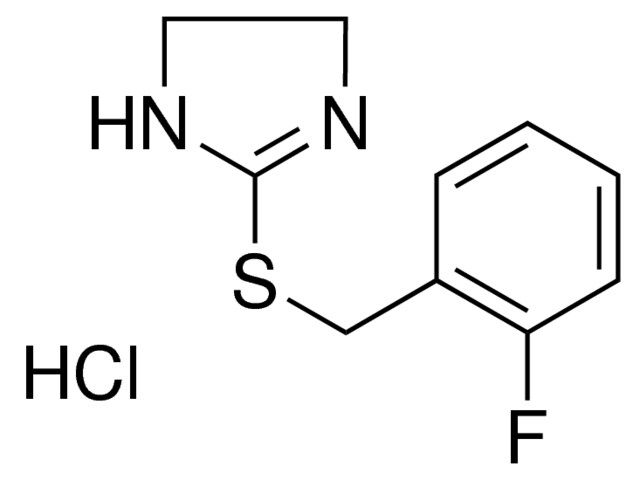 4,5-DIHYDRO-1H-IMIDAZOL-2-YL 2-FLUOROBENZYL SULFIDE HYDROCHLORIDE