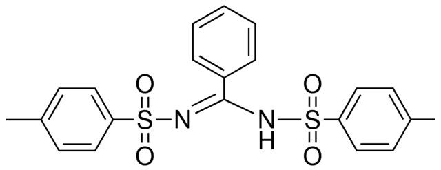 4-METHYL-N-[(E)-{[(4-METHYLPHENYL)SULFONYL]AMINO}(PHENYL)METHYLIDENE]BENZENESULFONAMIDE