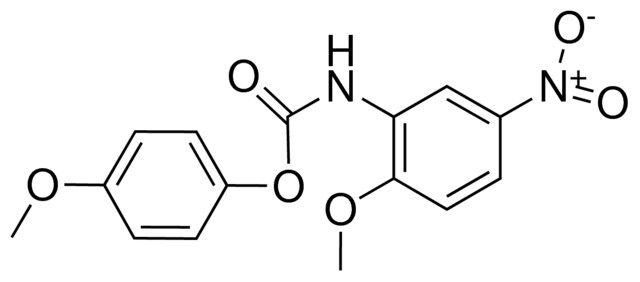 4-METHOXYPHENYL N-(2-METHOXY-5-NITROPHENYL)CARBAMATE