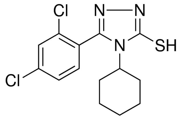 4-CYCLOHEXYL-5-(2,4-DICHLOROPHENYL)-4H-1,2,4-TRIAZOLE-3-THIOL