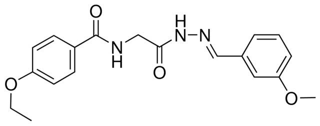 4-ETHOXY-N-(2-(2-(3-METHOXYBENZYLIDENE)HYDRAZINO)-2-OXOETHYL)BENZAMIDE