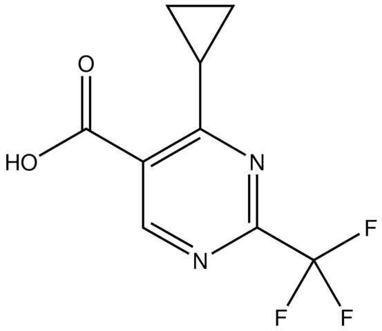 4-Cyclopropyl-2-(trifluoromethyl)pyrimidine-5-carboxylic acid