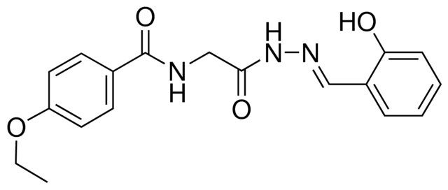 4-ETHOXY-N-(2-(2-(2-HYDROXYBENZYLIDENE)HYDRAZINO)-2-OXOETHYL)BENZAMIDE