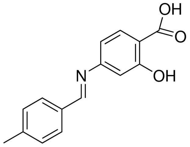 4-(4-METHYLBENZYLIDENEAMINO)SALICYLIC ACID