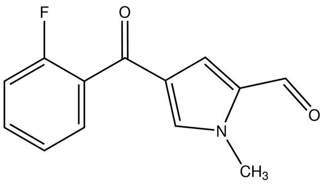 4-(2-Fluorobenzoyl)-1-methyl-1<i>H</i>-pyrrole-2-carbaldehyde